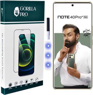 GORILLA PRO Tempered Glass Guard for Infinix Note 40 Pro+ 5G, Infinix Note 40 Pro Plus 5G