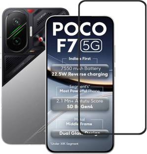 DSCASE Tempered Glass Guard for POCO F7 5G, Poco F7 5G