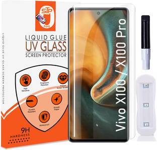 STP FEEL Tempered Glass Guard for Vivo X100, Vivo X100 Pro, Vivo X90, Vivo X90 Pro, Vivo X90 Pro Plus Premium Technology UV Glass With Installation Kit