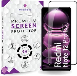 Mobilebies Tempered Glass Guard for RedmiNote 12Pro 5G OG Premium Screen Protector
