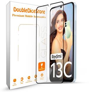 Doubledicestore Tempered Glass Guard for Redmi 13C 5G