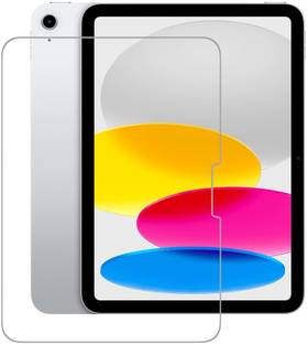 Bigil Tempered Glass Guard for Apple iPad 10th generation 2022 10.9 inch, Tempered Glass with Camera Cut Screen Protector
