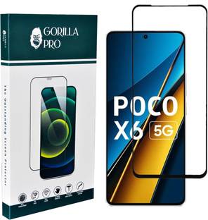 GORILLA PRO Tempered Glass Guard for POCO X6 5G