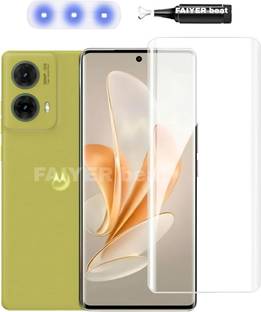 FAIYER BEAT Tempered Glass Guard for motorola g85 curved edge to edge uv tempered glass