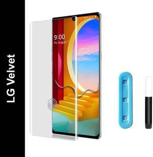 RAGRO Tempered Glass Guard for LG Velvet