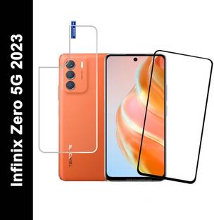 Olonga Front and Back Tempered Glass for INFINIX ZERO 5G 2023