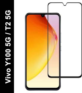 Vatsin Edge To Edge Tempered Glass for ViVO Y100A, vivo Y100 5G/vivo T2 5G
