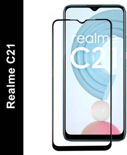 VAlight Edge To Edge Tempered Glass for Realme C21