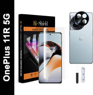 MS-Shield Edge To Edge Tempered Glass for OnePlus 11R 5G, With Camera Lens Protector