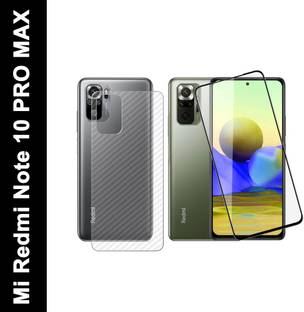 LILLIPUT Front and Back Tempered Glass for Mi Redmi Note 10 PRO MAX