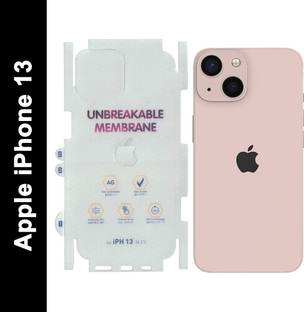 VOLMERE Back Screen Guard for Apple iPhone 13 Back Matte Finish Unbreakable Membrane, With Apple Logo