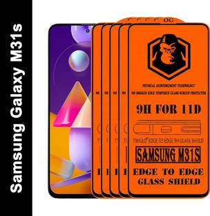 TWIGLO Edge To Edge Tempered Glass for SAMSUNG Galaxy M31S