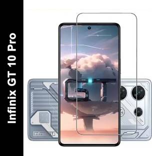 LIKEDESIGN Edge To Edge Tempered Glass for Infinix GT 10 Pro, GT 10 Pro
