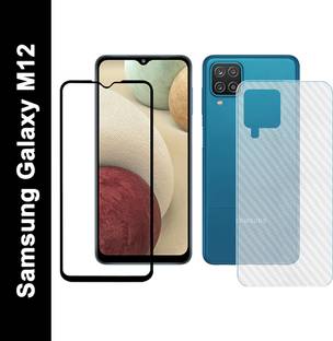 LILLIPUT Front and Back Tempered Glass for Samsung Galaxy M12