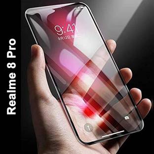 BRENZZ Edge To Edge Tempered Glass for Realme 8 PRO