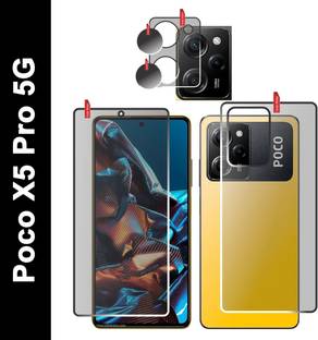 chakoor Front and Back Screen Guard for POCO X5 PRO 5G
