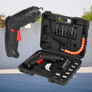 XDLB Rechargeable 45 Pcs Cordless Screwdriver Machine Kit for DIY Repairing Portable Power Driver Mach...
