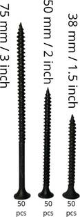 Color Zebra Steel Bugle Head Drywall Screw