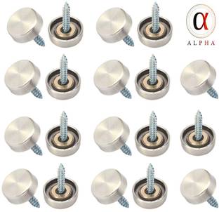 ALPHA Stainless Steel Flat Head Mirror Screw