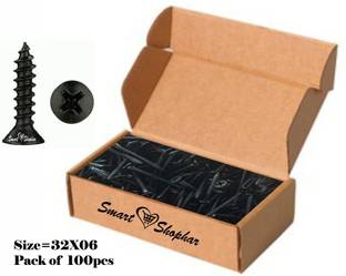 Smart Shophar Steel Flat Head Wood Screw