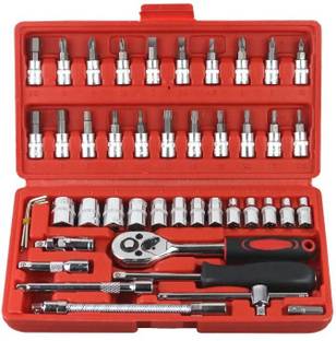 RT ENTERPRISES 46 In 1 Pcs Tool Kit Screwdriver Bit Set