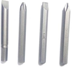 DUMDAAR 4 Pc impact driver bit set (Long) PG-5002 4pc Impact Driver Bit set Screwdriver Bit Set