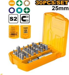INGCO 30Pcs screwdriver bits set Screwdriver Bit Set