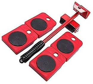 BBD Kitchen Shop Furniture Moving Metal Wheels Kit Heavy Furniture Shifter Moving Wheels Kit Standard Screwdriver Set