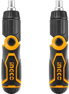 INGCO 13 in 1 Ratchet Screwdriver Set AKISD1208 (2 pcs) Ratchet Screwdriver