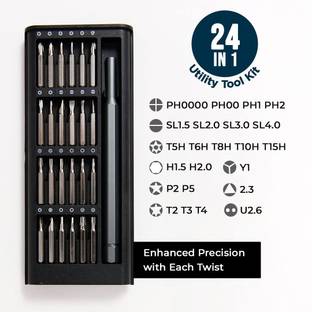 DEVICE ScrewdriverSet Multi Pocket Repair Tool Kit for laptop/mobile phones/spectacles Combination Screwdriver Set