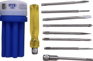 pye Pye screwdriver kit 8 in 1 Standard Screwdriver Set