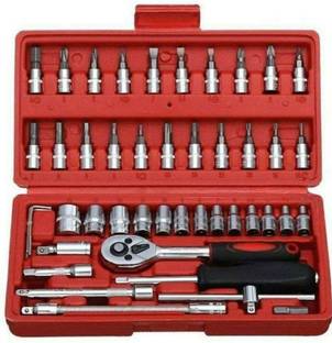 MHAX High Quality_46 in 1 Pcs Tool_Kit & Screwdriver and Socket Set Multi_Purpose_A Combination Screwdriver