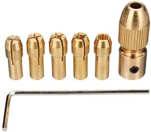YOGI-TECH 3.17mm Shank Metal Drill Chuck Collet Bits Rotary with Screw, 0.5-3 mm Standard Screwdriver Set