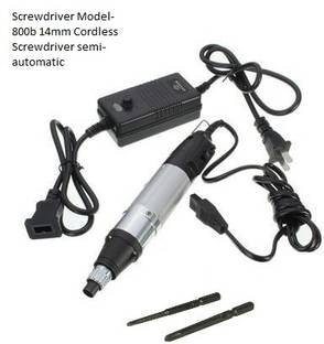 DHRUV-PRO Screwdriver Model-800b (14mm) Cordless Screwdriver semi-automatic Standard Screwdriver