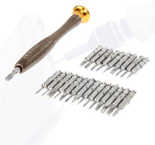 Hillgrove 25in1 Portable Pocket Screw driver Mobile Repairing Tool Kit for Phone/Laptop/PC/Glasses/Computer Precision Screwdriver Set
