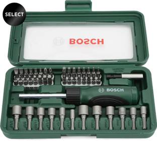 Bosch 46 Piece Screwdriver Set (Black and Silver)