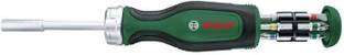 BOSCH RATCHET SCREWDRIVER WITH 12 BITS Ratchet Screwdriver Set