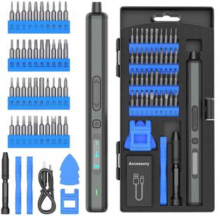 SERPLEX Mini Electric Precision Screwdriver with 40 Bits Standard Screwdriver Set