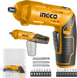 INGCO 4V Lithium-Ion Cordless स्टैंडर्ड स्क्रूड्राइवर सेट