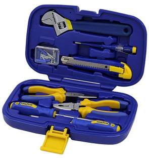 shivam electro Goodyear Metal Hand Tool Kit 49 Pc Universal Tool for Work Compact Hand Tool Kit Standard Screwdriver Set