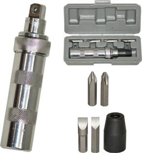 Digital Craft 5-Piece Impact Driver Set – Durable Cr-V Steel Hand Tool Kit for Home Use Impact Screwdriver Set
