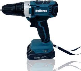 Ballorex KS-21VD Cordless with 2 battery Reversible switch and Charger Combination Screwdriver