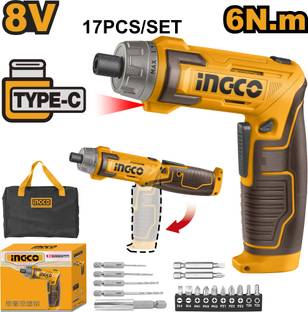 INGCO CSDLI0802 Standard Screwdriver Set