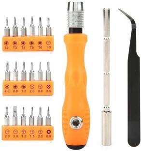 PAVITYAKSH Screw Driver Tool Kit Set With Storage Case, Non-Slip Grip Screw Driver Set Precision Screwdriver Set