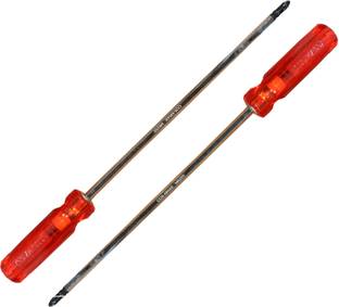 Digital Craft Dual-End Magnetic Screwdriver – 10" Reversible 2-in-1 Heavy Tool Combination Screwdriver Set