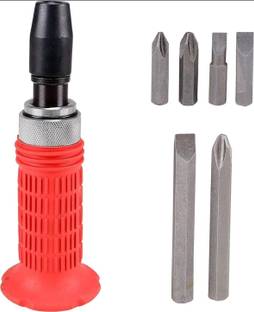 High Q 7Pcs Impact Screwdriver Set Multi-Purpose Portable Screw Driver Chisel Bits Impact Screwdriver Set