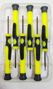ATC Yellow handle precision watchmaker screwdriver set Precision Screwdriver Set