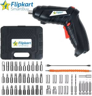 Flipkart SmartBuy 47 pcs Cordless Screwdriver Set || screwdriver kit || Tool kit set Standard Screwdri...