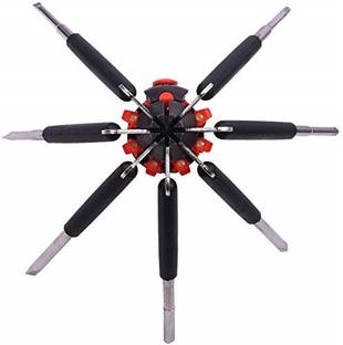 VibeX ™ 8 in 1 Screwdriver Set Combination Screwdriver Set