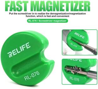 AKT RELIFE RL-076 PORTABLE SCREWDRIVER MAGNETIZER FOR FAST MAGNETIZATION/DEGAUSSING Standard Screwdriver